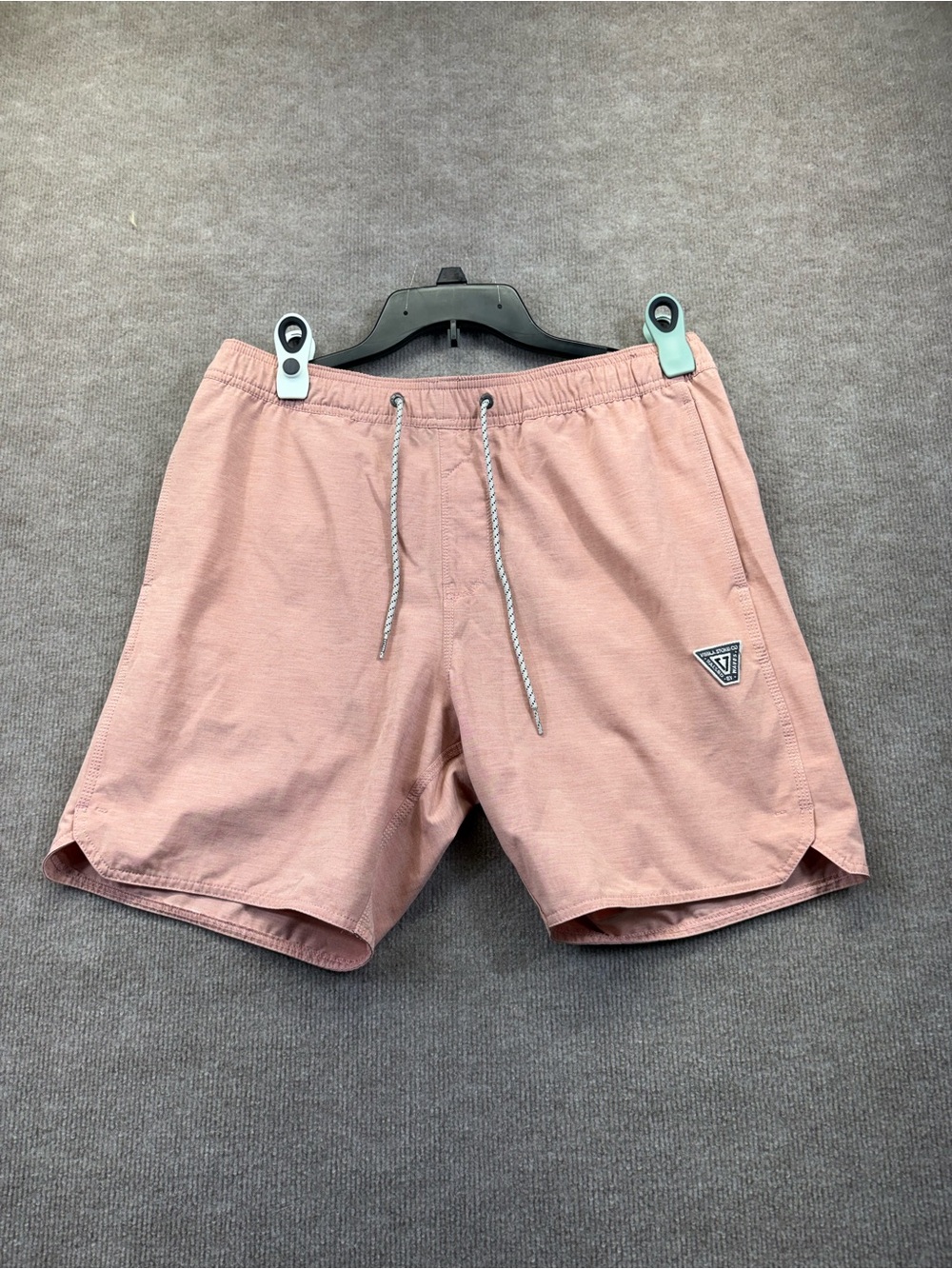 Vissla Solid Sets or Breakers Ecolastic shorts feature a branded elastic waistba